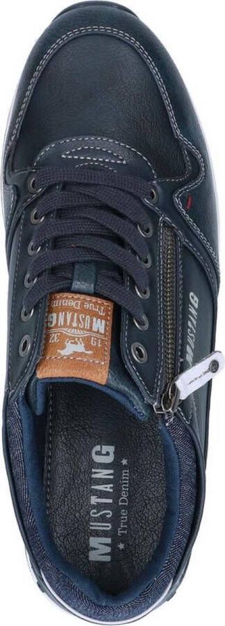 Mustang Heren sneakers Laag blauw