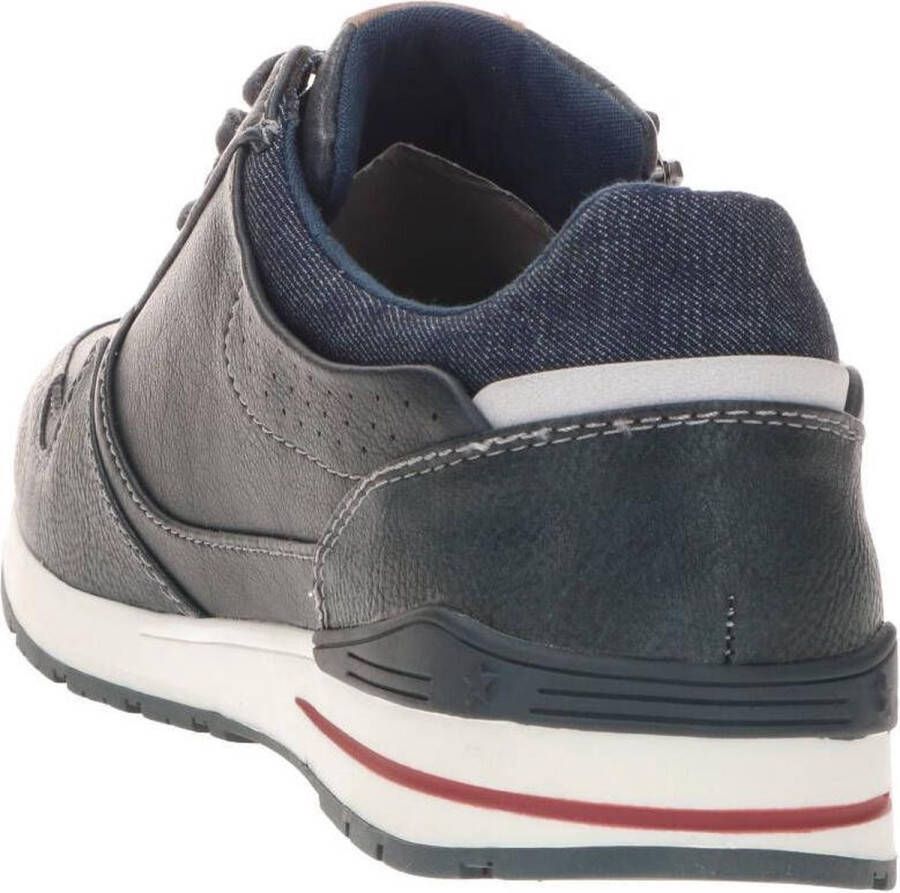 Mustang Heren sneakers Laag blauw