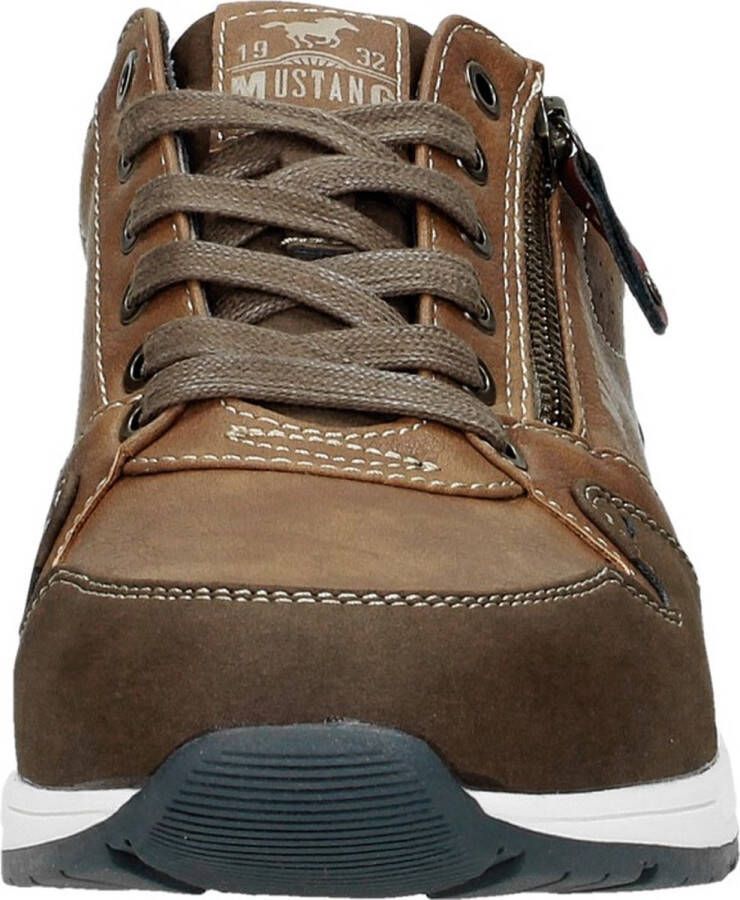 Mustang Heren sneakers Laag cognac