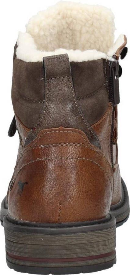 Mustang Heren veterschoenen Hoog Cognac