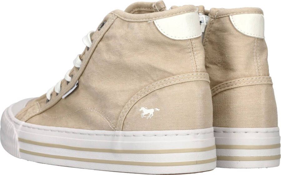 Mustang Veterboot Vrouwen Beige