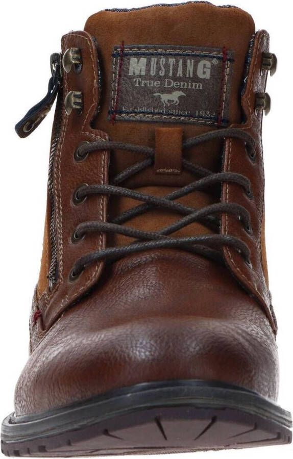 Mustang Veterboots cognac Synthetisch