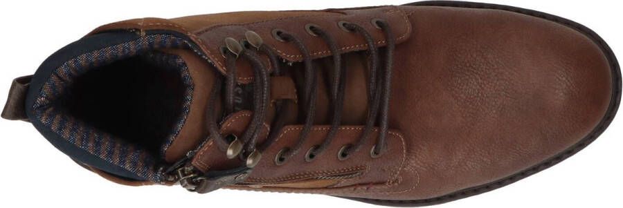 Mustang Veterboots cognac Synthetisch