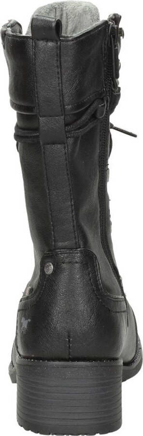 Mustang veterboots dames Zwart