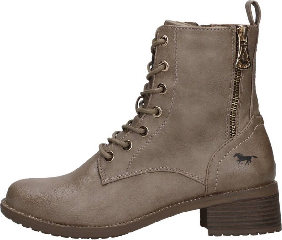 Mustang Veterschoenen Hoog Veterschoenen Hoog taupe