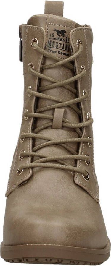 Mustang Veterschoenen Hoog Veterschoenen Hoog taupe