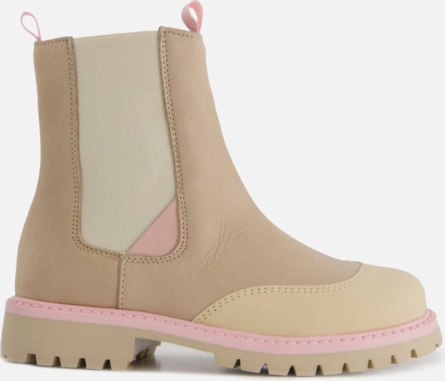 Muyters Chelsea boots Roze Nubuck