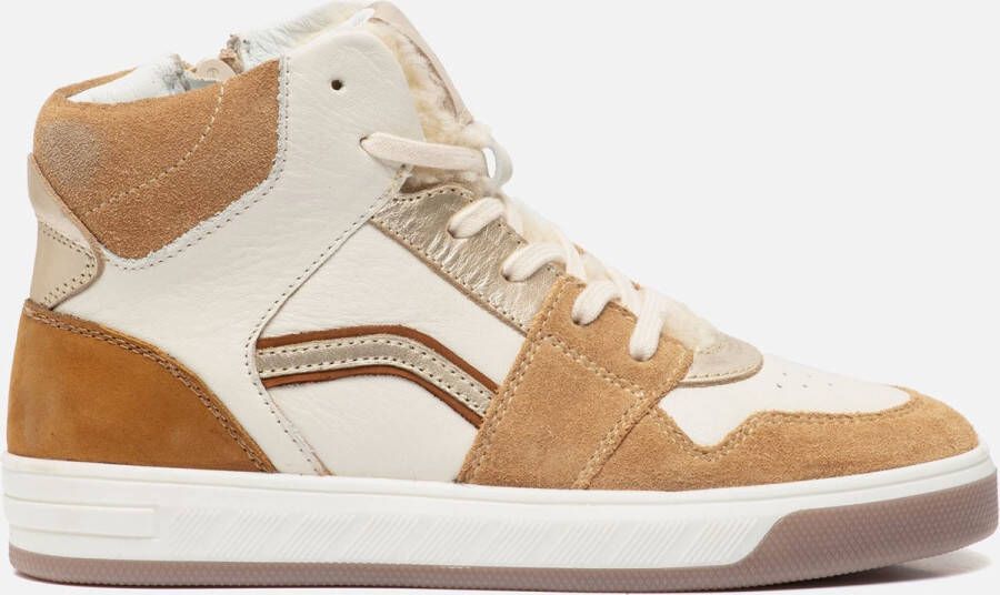 Muyters Sneakers beige Leer