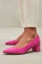 Nalini Mannen Pumps Damesschoenen Suède Geen hoogte cm 23E065 Fuchsia - Thumbnail 6