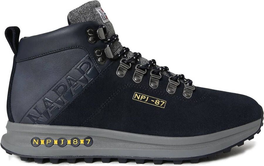 Napapijri Slate Suede Boot Herenschoenen Leder 41 Blauw