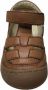 Naturino velcro bumper gesloten lederen sandalen Wad cognac - Thumbnail 11