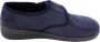 Neles Dames Pantoffel Stretch 61802 Marineblauw - Thumbnail 2