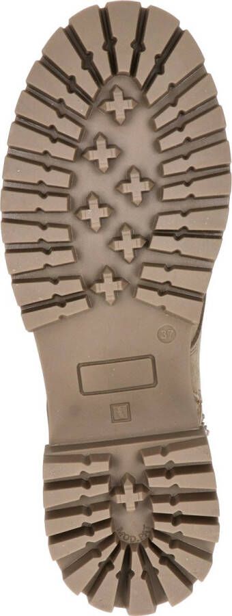 Nelson dames veterboot Taupe