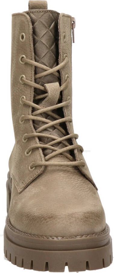 Nelson dames veterboot Taupe