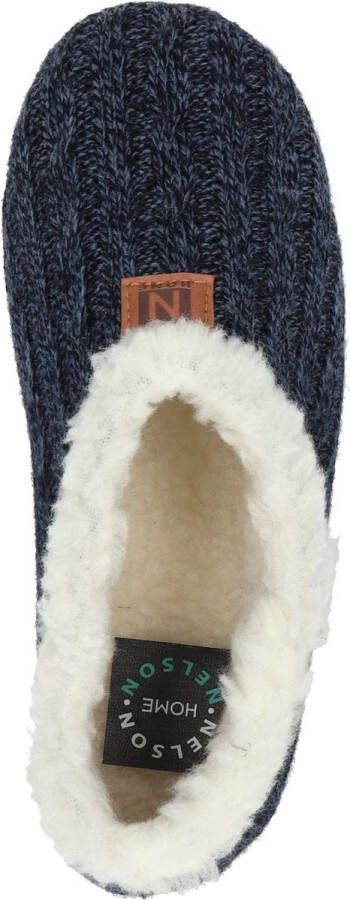 Nelson Home dames pantoffel Blauw