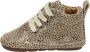 Nelson Kids suède babyschoenen met dierenprint beige Meisjes Suede Dierenprint 21 - Thumbnail 4