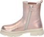 Nelson Kids leren chelsea boots roze metallic - Thumbnail 5