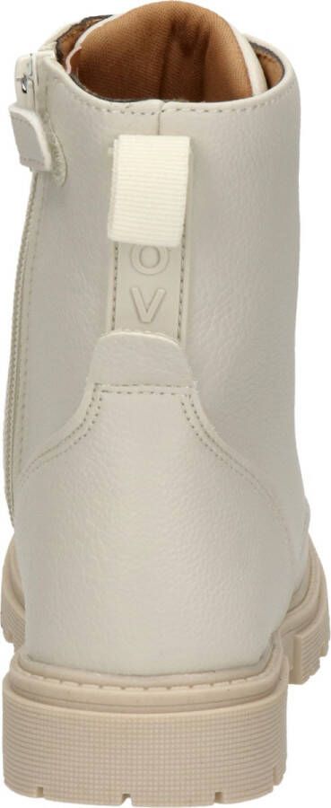 Nelson Kids meisjes veterboot Off White