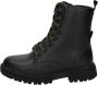 Nelson Kids veterboots zwart Meisjes Imitatieleer 30 - Thumbnail 6