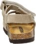 Nelson Kids suède sandalen taupe Bruin Suede Effen 30 - Thumbnail 8