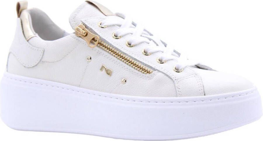 Nero Giardini 306541d Lage sneakers Leren Sneaker Dames Wit