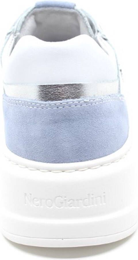 Nero Giardini NeroGiardini E306563D 623 Blauw combi kleurige dames sneaker