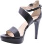 Nerogiardini Zwarte hoge hak sandalen Elegant ontwerp Black Dames - Thumbnail 8