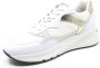 Nero Giardini NeroGiardini E306450D 707 Wit combi kleurige dames sneaker met rits - Thumbnail 11