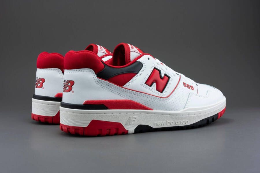 New Balance 550 White Red BB550SE1 WIT Schoenen