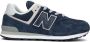 New Balance 574 sneakers donkerblauw wit - Thumbnail 7