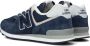 New Balance 574 sneakers donkerblauw wit - Thumbnail 9