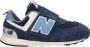 New Balance 574 sneakers donkerblauw wit - Thumbnail 6