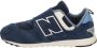 New Balance 574 sneakers donkerblauw wit - Thumbnail 10