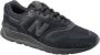 New Balance Leren en Mesh Sneakers Lifestyle Model Black Heren - Thumbnail 7