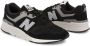 New Balance Leren en Mesh Sneakers Lifestyle Model Black Heren - Thumbnail 15