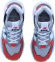 New Balance Sportieve Grijs Rood Sneaker Multicolor Dames - Thumbnail 14