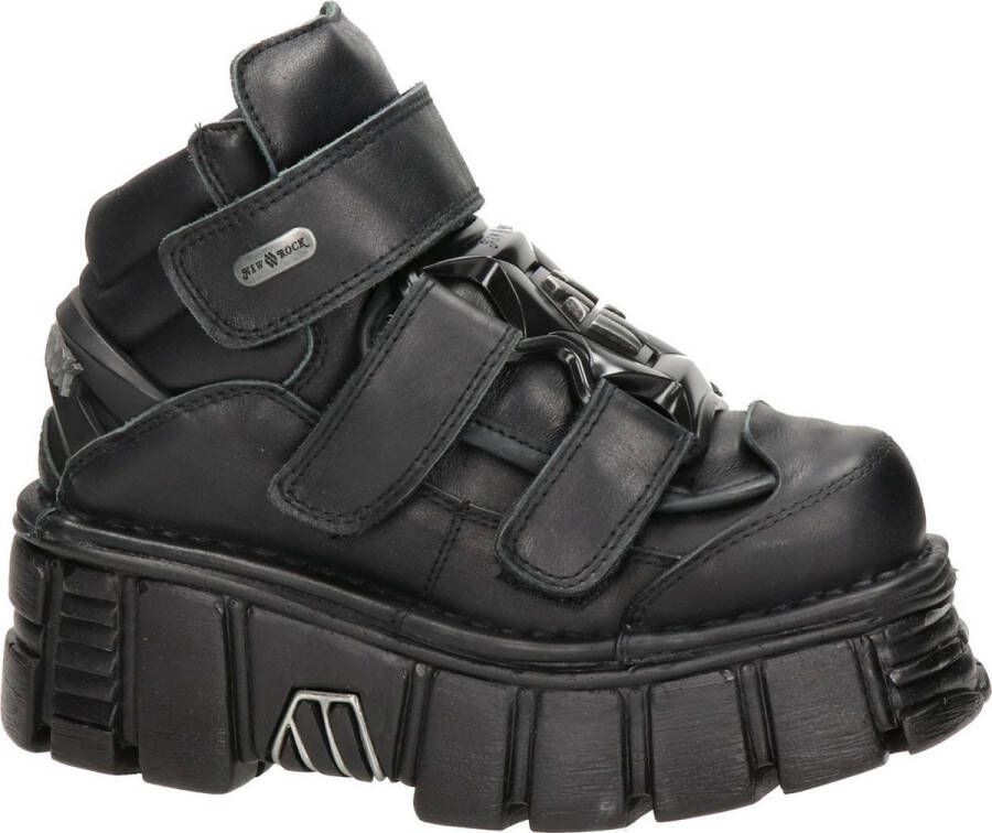 Newrock New Rock dames bikerboot Zwart