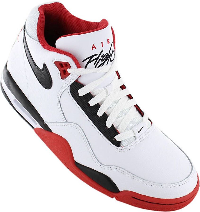 Nike Air Flight Legacy Heren Basketbalschoenen Sneakers Schoenen Leer Wit BQ4212 - Foto 10