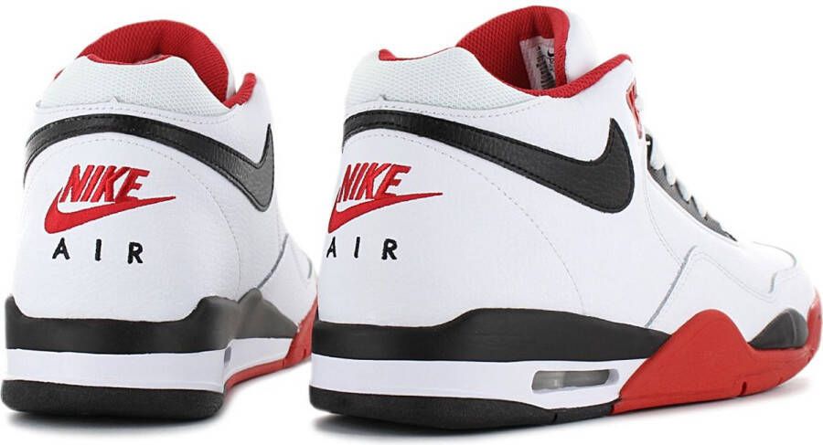 Nike Air Flight Legacy Heren Basketbalschoenen Sneakers Schoenen Leer Wit BQ4212 - Foto 9