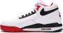 Nike Air Flight Legacy Heren Basketbalschoenen Sneakers Schoenen Leer Wit BQ4212 - Thumbnail 1