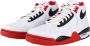 Nike Air Flight Legacy Heren Basketbalschoenen Sneakers Schoenen Leer Wit BQ4212 - Thumbnail 13