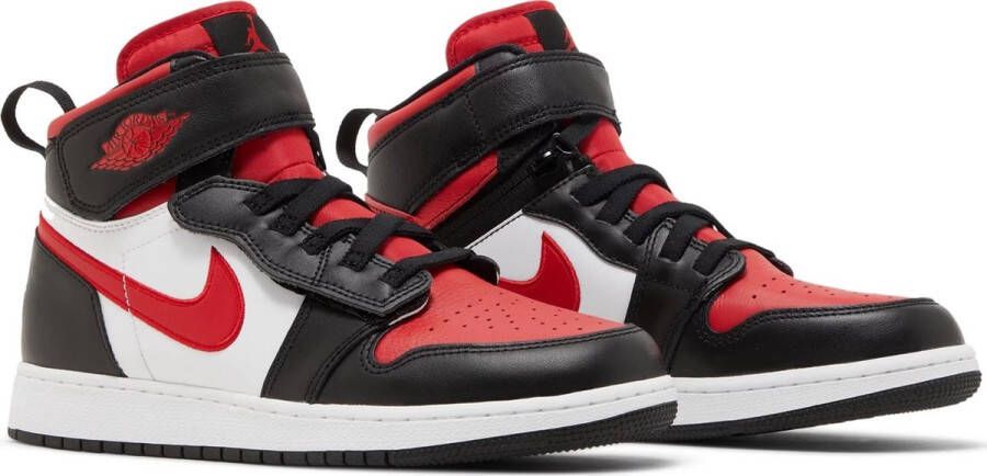 Nike Air Jordan 1 High FlyEase GS 'Bred Toe' Sneakers D