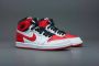 Jordan 1 Retro High Og(Ps ) White University Red Black Schoenen pre school AQ2664 161 - Thumbnail 5