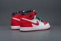 Jordan 1 Retro High Og(Ps ) White University Red Black Schoenen pre school AQ2664 161 - Thumbnail 7