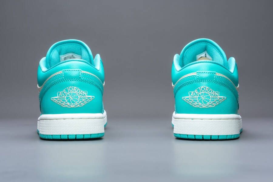 Jordan Wmns Air 1 Low Sanddrift Washed Teal Sail Schoenmaat 37 1 2 Sneakers DC0774 131