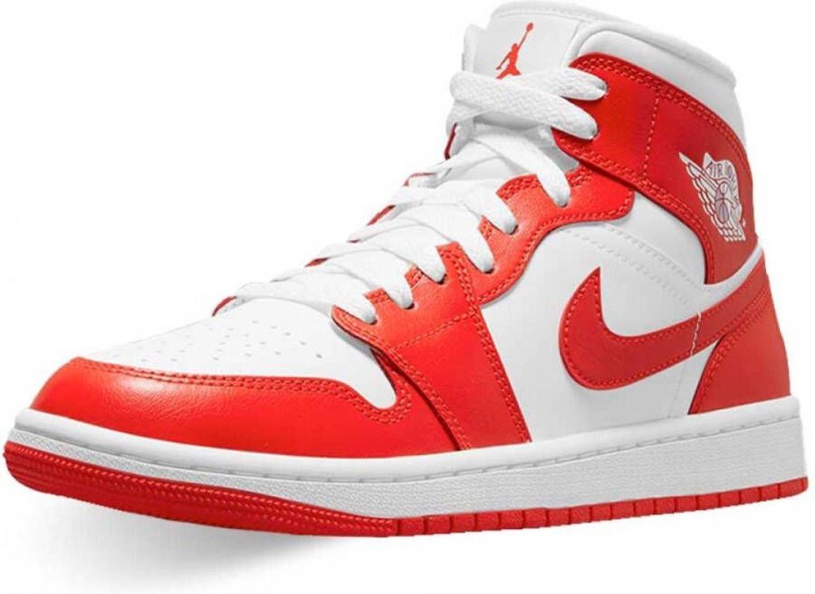 Nike Air Jordan 1 Mid BQ6472 116 Red-White Kentucky Red