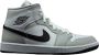 Nike Air Jordan 1 Mid Light Smoke Grey (Women's) BQ6472-015 Grijs Schoenen - Thumbnail 1