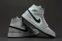 Nike Air Jordan 1 Mid Light Smoke Grey (Women's) BQ6472-015 Grijs Schoenen - Thumbnail 12