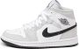 Nike Air Jordan 1 Mid Light Smoke Grey (Women's) BQ6472-015 Grijs Schoenen - Thumbnail 5