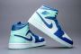 Nike Air Jordan 1 Mid Mystic Navy Mint Foam 554724-413 Kleur als op foto Schoenen - Thumbnail 4